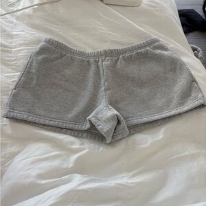 Aritzia Gray Athletic Shorts